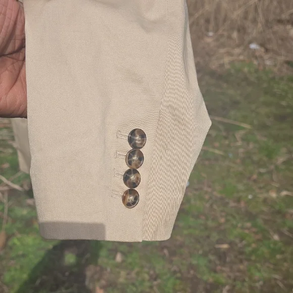 J. Crew Women's Beige Single-Button Blazer - Picture 4 of 8